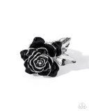 Paparazzi Ready with Roses- Black Ring