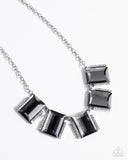 Paparazzi Rebel Racket- Silver Necklace
