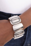 Paparazzi Refined Radiance - Silver Bracelet