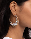 Paparazzi Refined Rewind- Gold Hoops Earrings