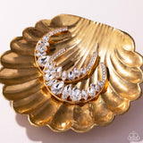 Paparazzi Refined Rewind- Gold Hoops Earrings