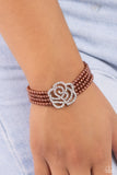 Paparazzi Regal Rose - Brown Bracelet