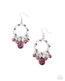 Paparazzi Regency Radiance- Purple Earrings