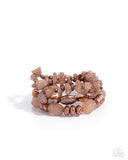 Paparazzi Reputable Record- Copper Bracelet