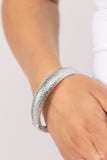 Paparazzi Rippling Reunion - Silver Bracelet