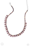 Paparazzi Ritzy Rhinestones - Purple Necklace