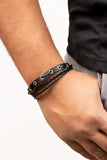 Paparazzi Road Cruise - Black Urban Bracelet