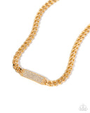 Paparazzi Rockstar Radiance- Gold Necklace