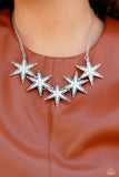Paparazzi CONVETION EXCLUSIVE Rockstar Ready - White Necklace
