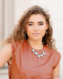 Paparazzi CONVETION EXCLUSIVE Rockstar Ready - White Necklace