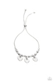 Paparazzi Romance Tale - Silver Heart Bracelet
