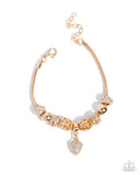PRECLAIM 05/07 Romantic Roulette- Gold Bracelet