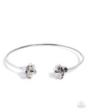 Paparazzi Rosy Radius- Silver Necklace