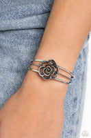 Paparazzi Rosy Repose - Silver Bracelet