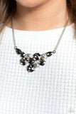 Paparazzi Round Royalty - Silver Necklaces