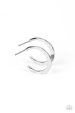 Paparazzi Runway Ready - Silver Hoops Earrings