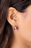 Paparazzi SCOUTING Stars - Pink Hoops Earrings