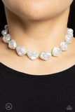 Paparazzi SHORE Enough - Green Beachy Necklace