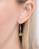 Paparazzi SPADES of Shimmer- Green Necklace
