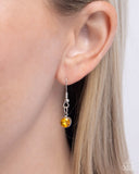 Paparazzi SPADES of Shimmer- Yellow Necklace