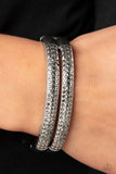 Paparazzi STACKED Up - Silver Bracelet