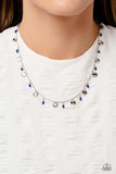 Paparazzi Sand Dollar Sass - Blue Necklace