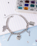 Paparazzi School is in Session- Silver Bracelet