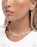 Paparazzi Scintillating Stardust - Gold Necklace