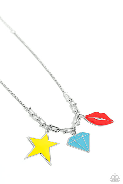 Paparazzi CONVENTION EXCLUSIVE Scouting Shapes - Multi Necklace