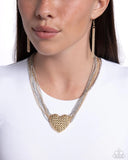 Paparazzi Crushing On You - Multi Heart Neklace