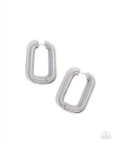 Paparazzi Spiral Supply - Silver Earrings