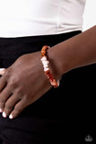 Paparazzi Sculpted Showcase - Red Bracelet