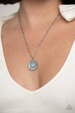 Paparazzi Sea Turtle Shimmer - Blue Necklace