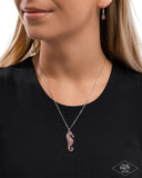 Paparazzi Seahorse Sailor- Pink Necklace