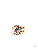 Paparazzi Seashell Side- Blue Ring