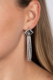 Paparazzi Seasonal Sparkle - Silver Earrings