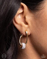 Paparzzi Secret Standout - Gold Earrings