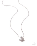 Paparazzi Secretly Smitten- Silver Necklace