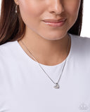 Paparazzi Secretly Smitten- Silver Necklace