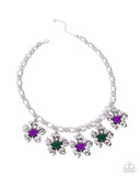 Paparazzi Seed Bead Statement- Purple Necklace