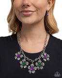 Paparazzi Seed Bead Statement- Purple Necklace