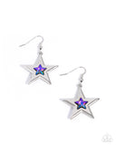 Paparzzi Self-Assured Stars- Multi Earrings
