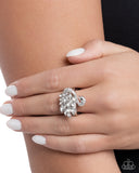 Paparazzi Sensational Swan- White Ring