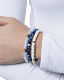 Paparazzi Sensible Shells- Blue Bracelet