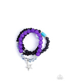 Paparazzi Sensible Star- Purple Bracelet