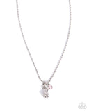 Paparazzi Sentimental Scraps- Pink  Necklace