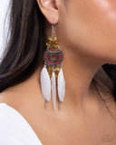 Paparazzi Serene Stage- Yellow Earrings