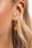 Paparazzi Serene Sweetheart - Orange Heart Necklace