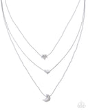Paparazzi Serious Shapes- Silver Necklace
