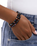 Paparazzi Seriously Stellar- Black Bracelet